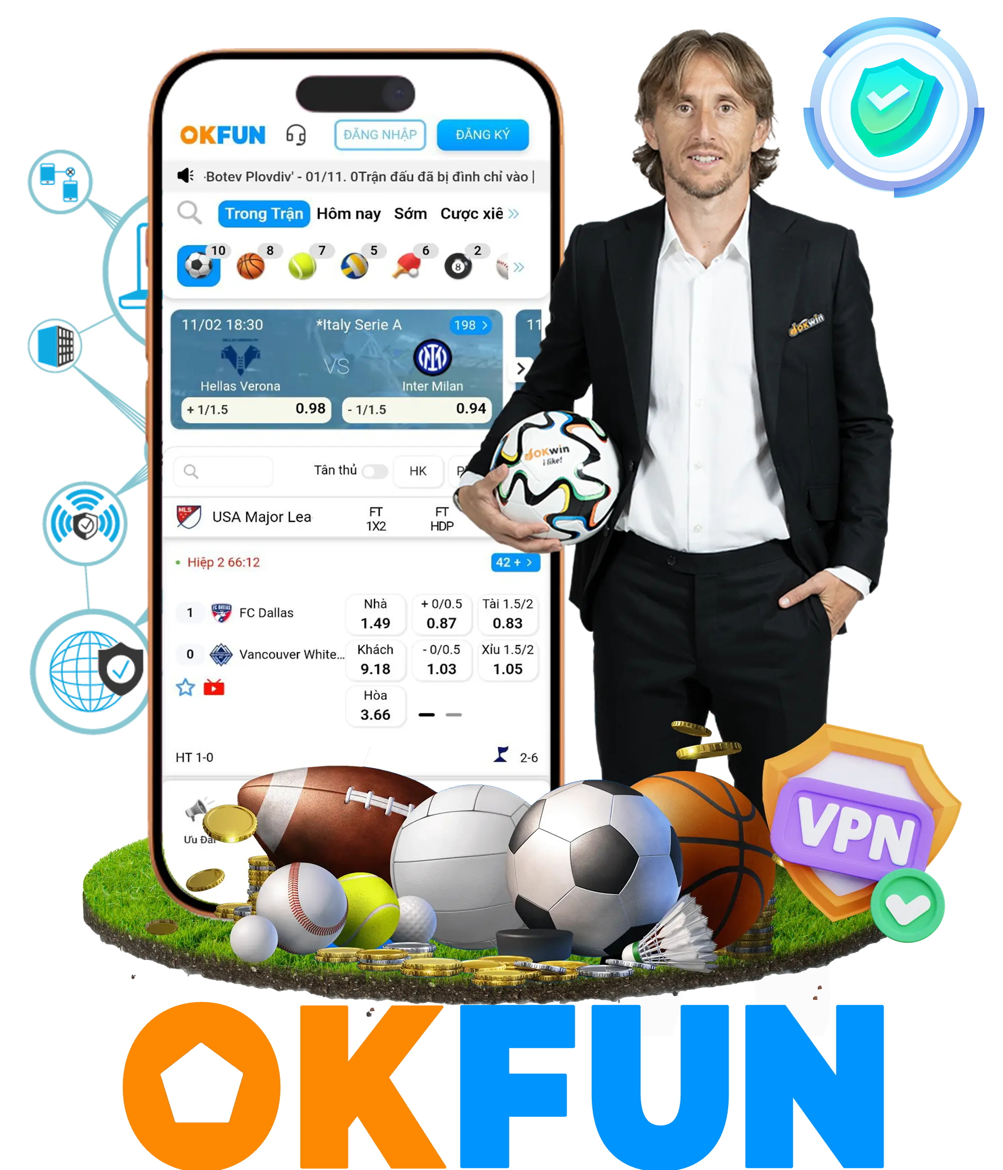 Giao diện ứng dụng OKFUN